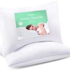 Premium Sleeping Pillows Queen Bed Pillows 2-Pack
